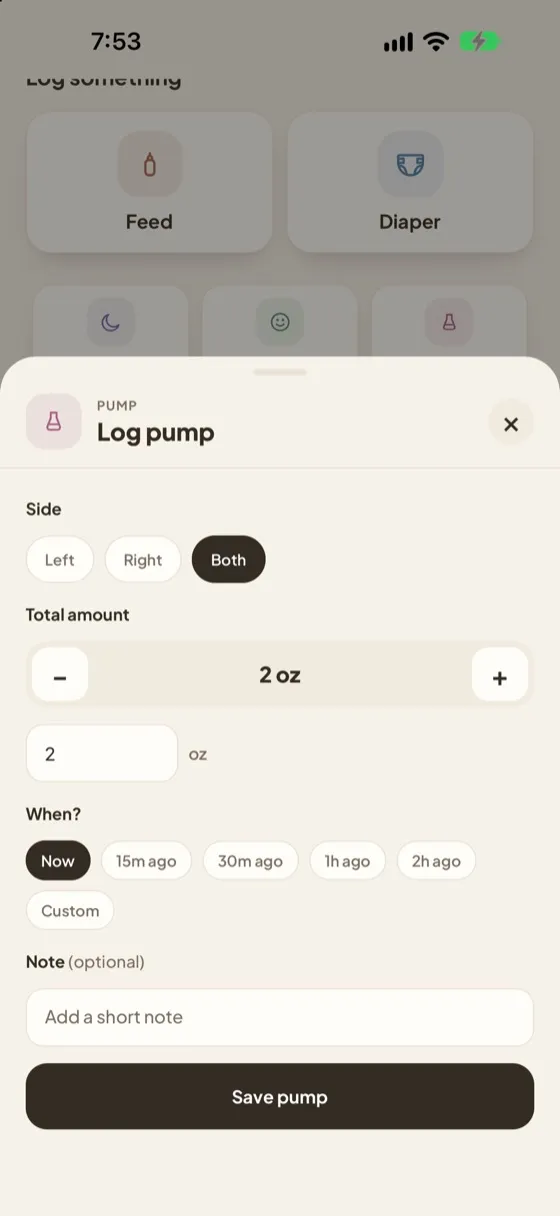 Masiya screen: Pump