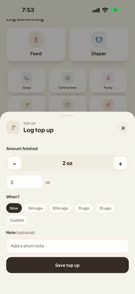Masiya screen: Top up